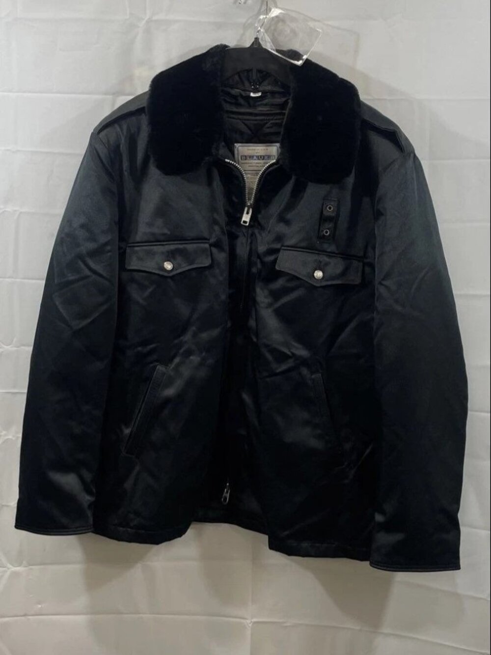 Vintage 1980's Blauer Police Uniform Cruiser Jacket USA Men's Size 48L